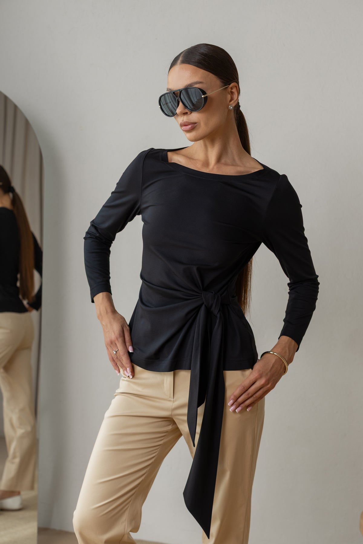 Blouse DP-02 Blue