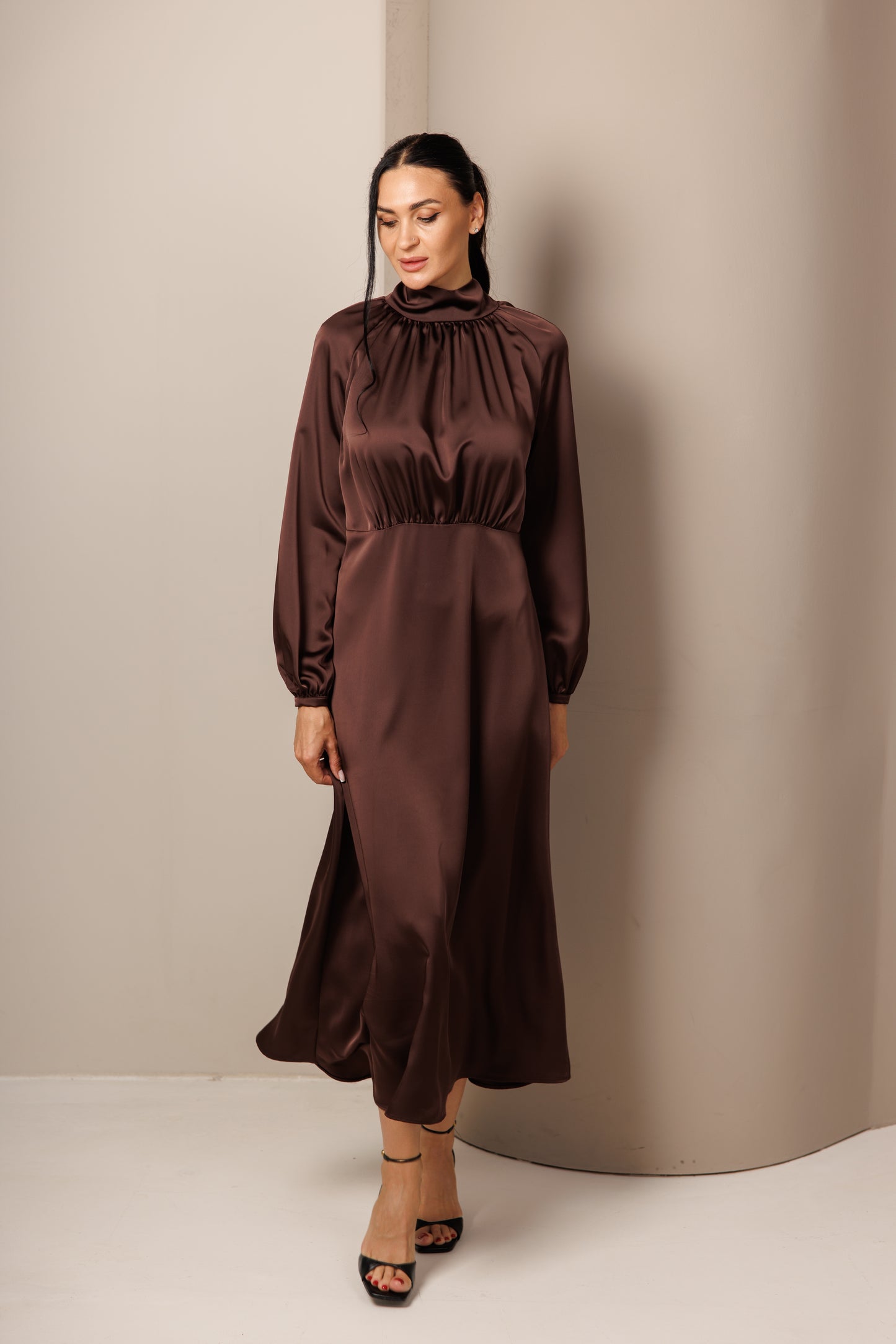 Dress DP-91 Chocolate