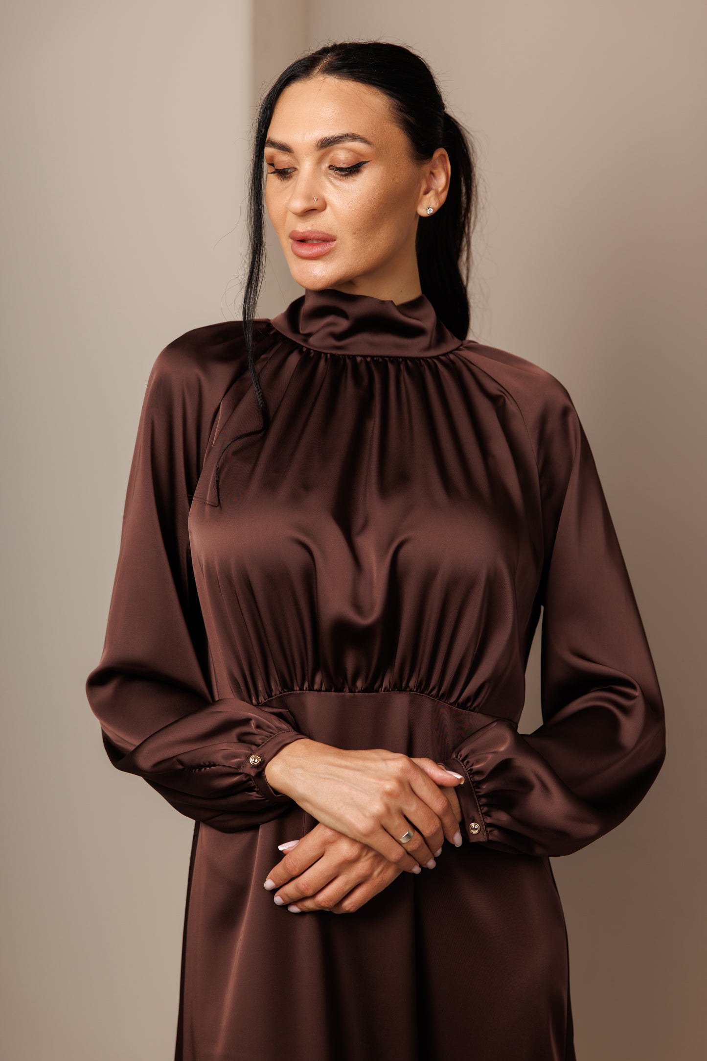 Dress DP-91 Chocolate