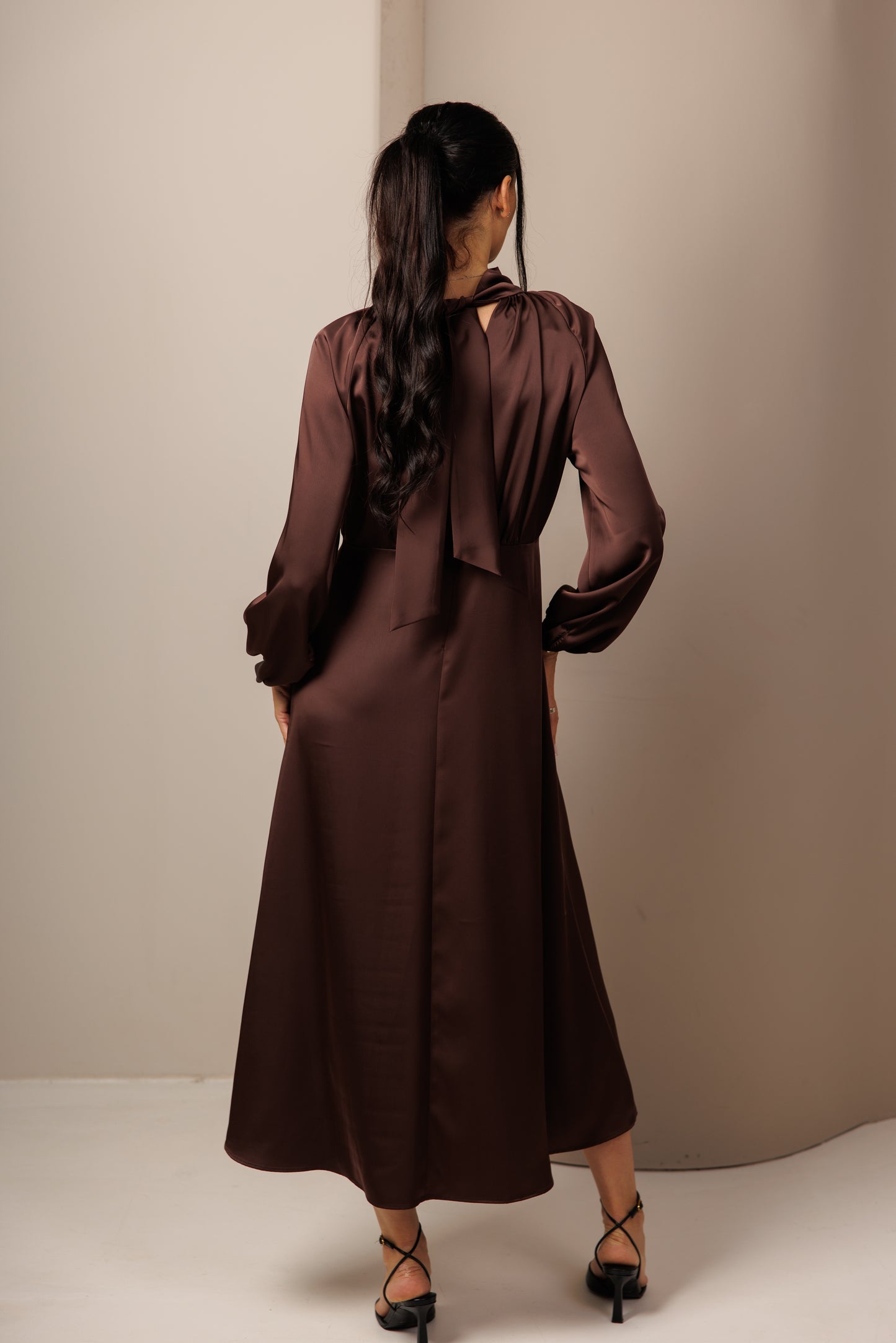 Dress DP-91 Chocolate