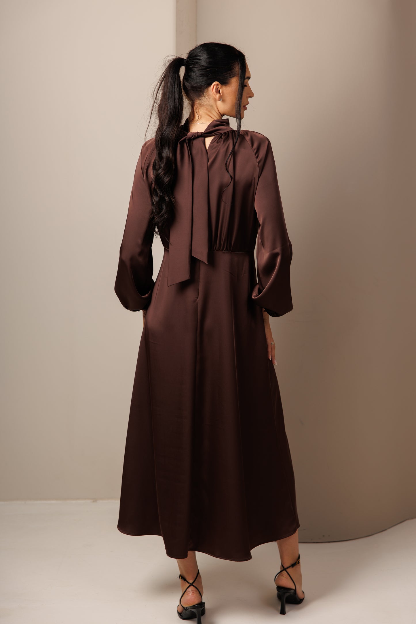 Dress DP-91 Chocolate